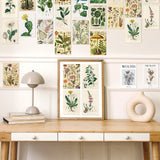 Roomtery Vintage Herbal Wall Collage Cards Kit, view 2