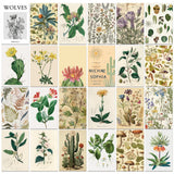 Roomtery Vintage Herbal Wall Collage Cards Kit, view 3