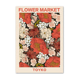 Roomtery Vintage Pale Floral Art Canvas Posters, view 4