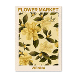 Roomtery Vintage Pale Floral Art Canvas Posters, view 6