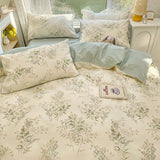 Roomtery Vintage Pale Floral Print Bedding Set, view 4