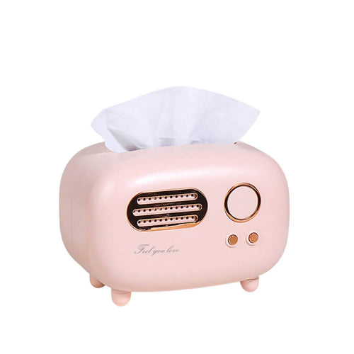 Roomtery Vintage Radio Tissue Holder