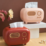 Roomtery Vintage Radio Tissue Holder, view 4