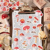 Roomtery Vintage Red Mushroom Stickers, view 3