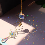 Roomtery Vintage Sun Crystal Suncatcher, view 2