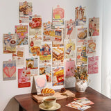 Roomtery Vintage Sweets Posters Wall Collage Cards, view 4