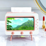 Roomtery Vintage TV Table Tissue Holder, view 4