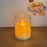 Roomtery Warm Glow LED Glass Candles, view 5