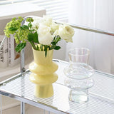 Roomtery Wavy Glass Flower Vase, view 3