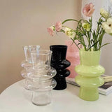 Roomtery Wavy Glass Flower Vase, view 5
