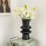 Roomtery Wavy Glass Flower Vase, view 6