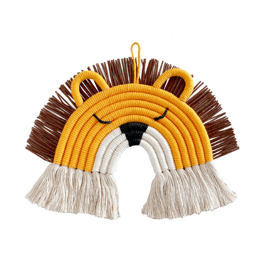 Roomtery Weaved Rainbow Animals Wall Decor