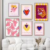 Roomtery Weird Asian Leopard Canvas Posters, view 2