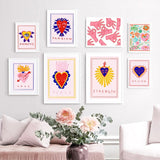 Roomtery Weird Asian Leopard Canvas Posters, view 3