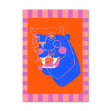 Roomtery Weird Asian Leopard Canvas Posters, view 6