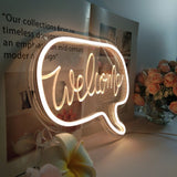 Roomtery Welcome Neon Sign, view 2