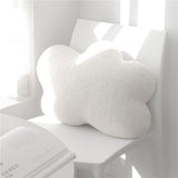 Roomtery White Cloud Plush Pillow, view 2