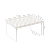Roomtery White Desktop Shelf Organizer, view 5