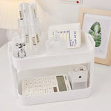 Roomtery White Rounded Desk Storage Shelf, view 2
