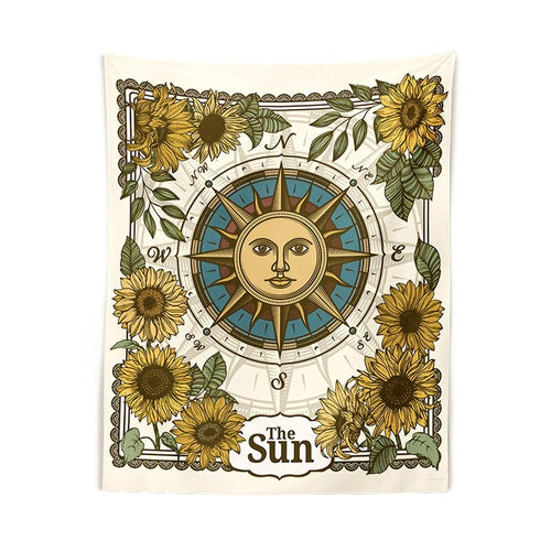 Roomtery Wind Rose Sun Tapestry