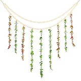 Roomtery Wooden Beads With Vines Wall Decor, view 3