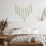 Roomtery Wooden Beads With Vines Wall Decor, view 5