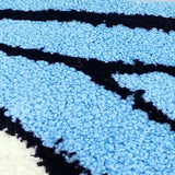 Roomtery Y2K Blue Butterfly Throw Rug, view 3