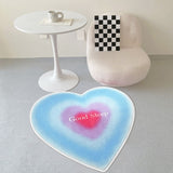 Roomtery Y2K Heart Shaped Accent Rug, view 2