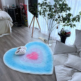 Roomtery Y2K Heart Shaped Accent Rug, view 4