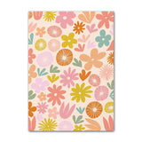 Roomtery Yellow Pastel Flower Canvas Posters, view 4
