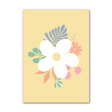 Roomtery Yellow Pastel Flower Canvas Posters, view 5