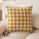 Roomtery Yellow Themed Embroidered Cushion Cover, view 5
