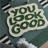 Roomtery You Look Good Tufted Accent Rug, view 2