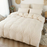 Roomtery Zig Zag Fringe Duvet Cover Set, view 4