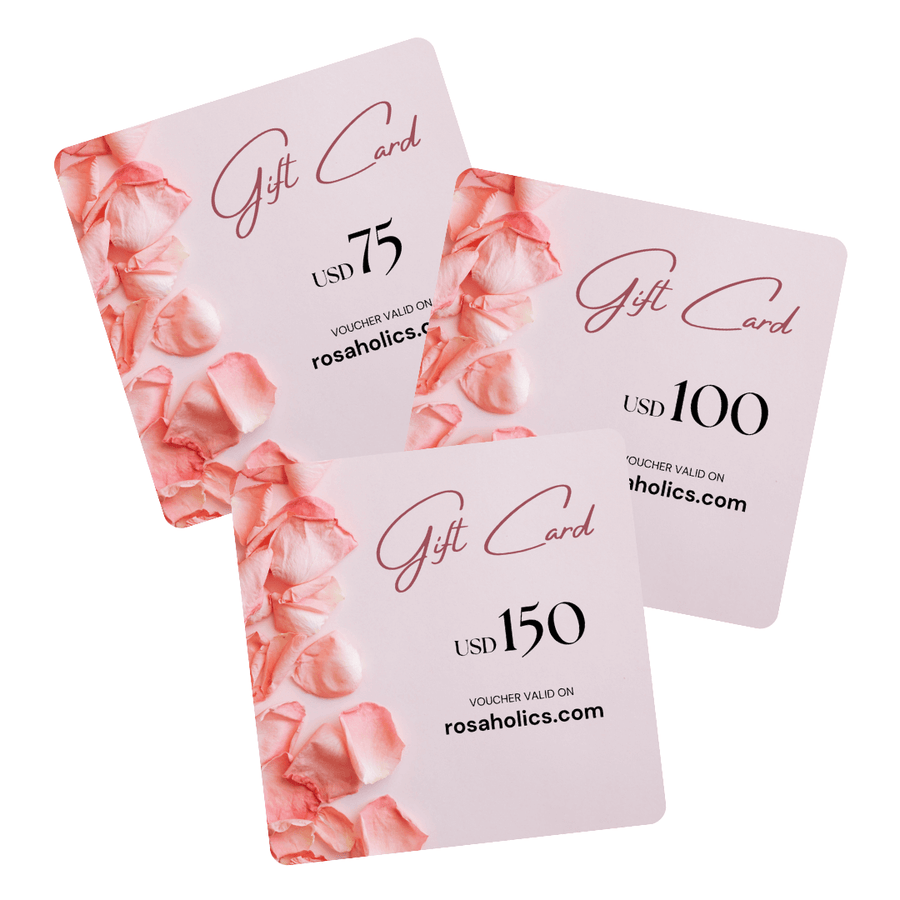 Rosaholics FLOWERS GIFT CARD