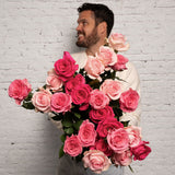 Rosaholics LONG PINK ROSES, view 3