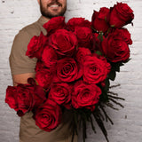Rosaholics LONG RED ROSES, view 3