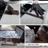 RTTSealant Geo Textile - Seal Cracks, Holes, Seams, Joints, Skylights & Vents by sandwiching between 2 layers of Waterproof Sealant, view 3
