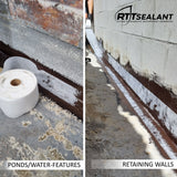 RTTSealant Geo Textile - Seal Cracks, Holes, Seams, Joints, Skylights & Vents by sandwiching between 2 layers of Waterproof Sealant, view 5