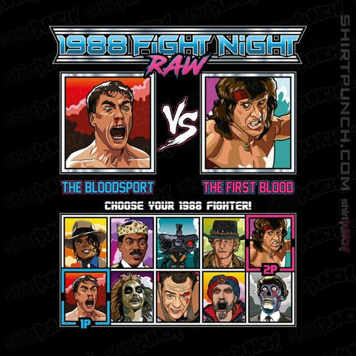 ShirtPunch 1988 Fight Night Raw