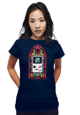 ShirtPunch 8 Bit Stained Glass, view 2