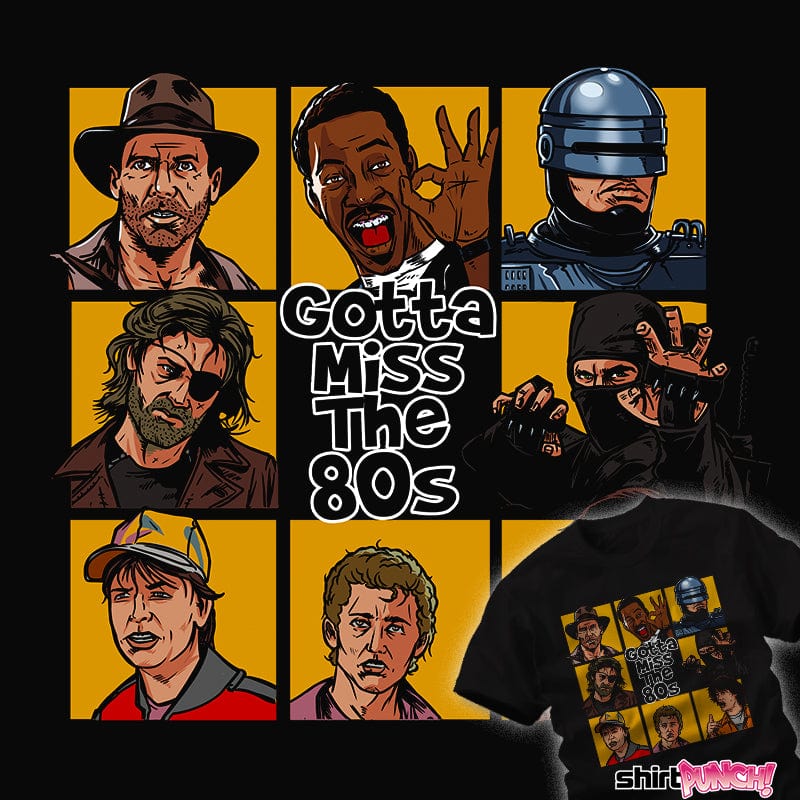 ShirtPunch 80s Heroes