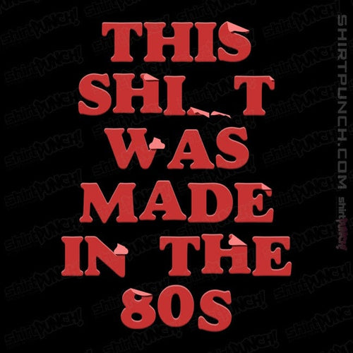 ShirtPunch 80s Stuff