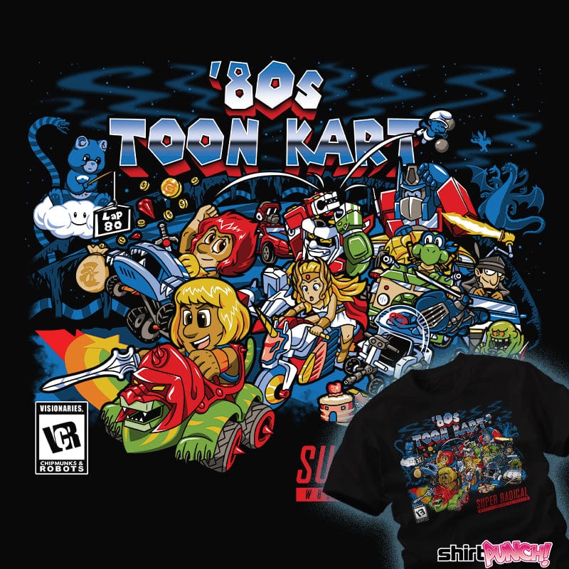 ShirtPunch 80s Toon Kart