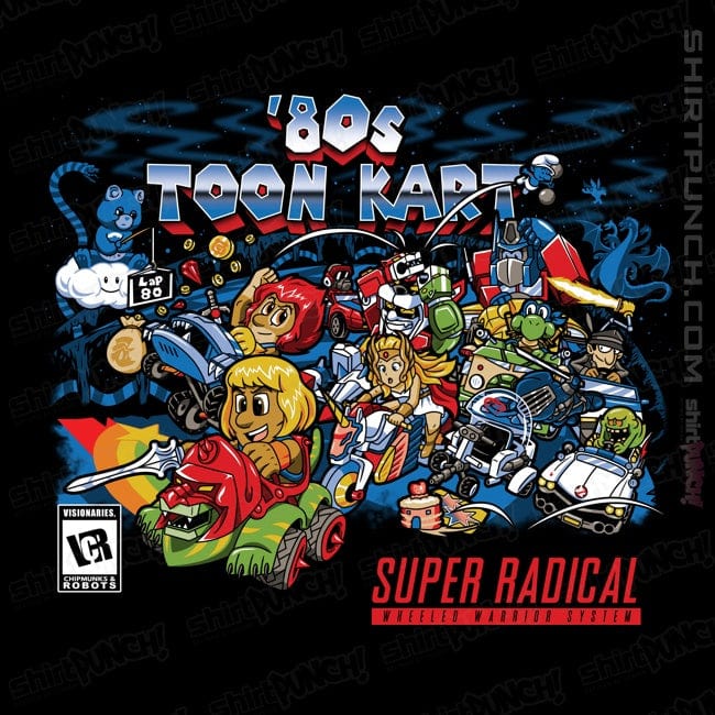 ShirtPunch 80s Toon Kart