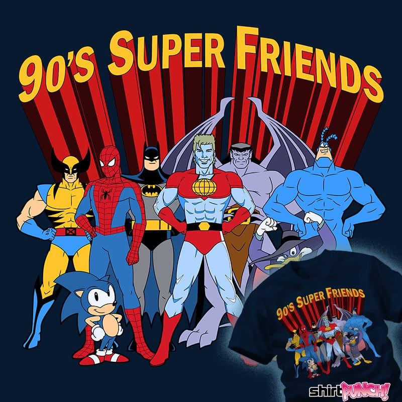 ShirtPunch 90's Super Friends