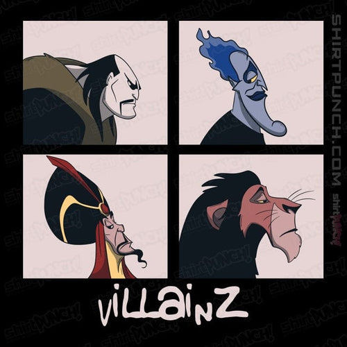 ShirtPunch 90s Villains