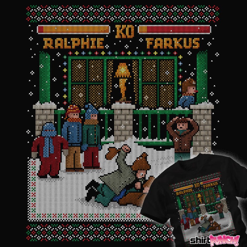 ShirtPunch A Christmas Fight