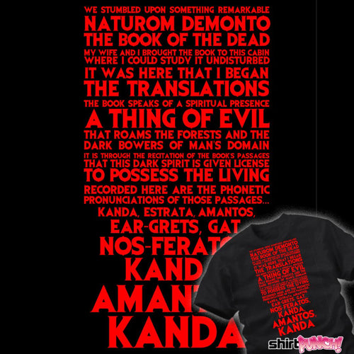 ShirtPunch A Thing Of Evil