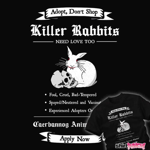 ShirtPunch Adopt A Killer Rabbit